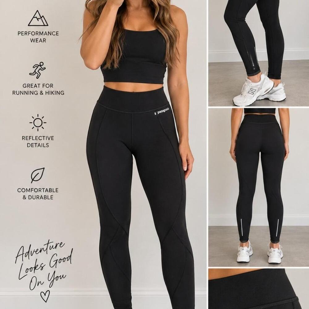 Patagonia black performance leggings